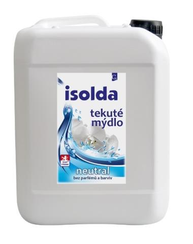 Mýdlo tekuté krémové husté ISOLDA 5l neutral bílé