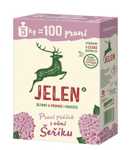 Jelen prášek na praní uni s vůní šeříku 5kg/100PD