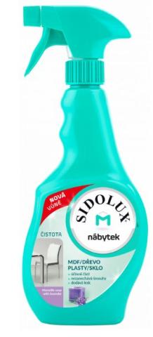 Sidolux M proti prachu rozprašovač 400ml marseillské mýdlo s levandulí