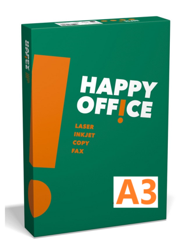 HAPPY OFFICE A3/80gr xerografický papír/500listů