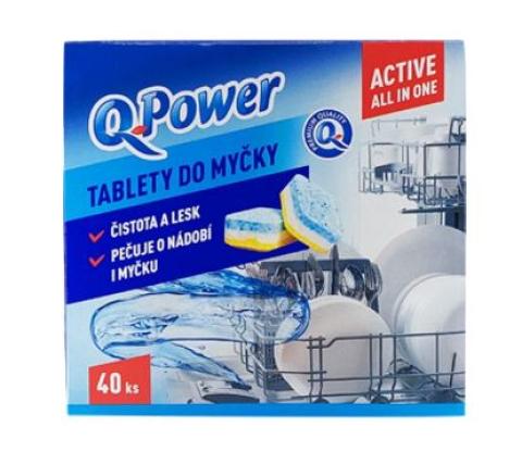 Tablety do myčky Q power All in one 40ks
