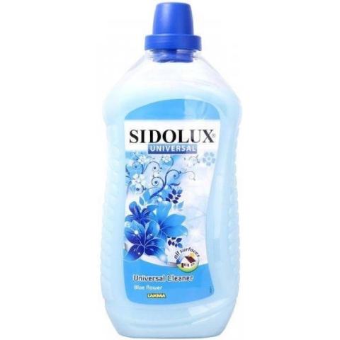 Sidolux Soda Power čistič PVC,dlažba 1l modrá květina