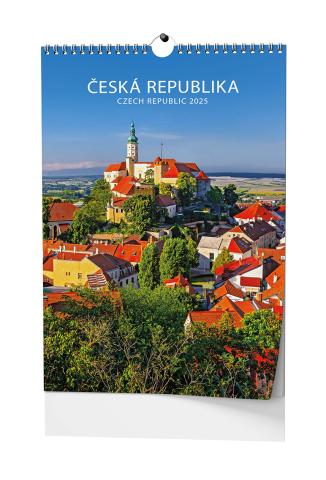 Kalendář nástěnný A3 Česká republika BNK0