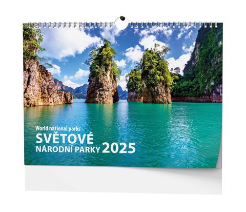 Kalendář nástěnný A3 Světové národní parky BNK21