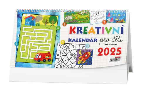 Kalendář stolní Kreativní kalendář pro děti BSE6