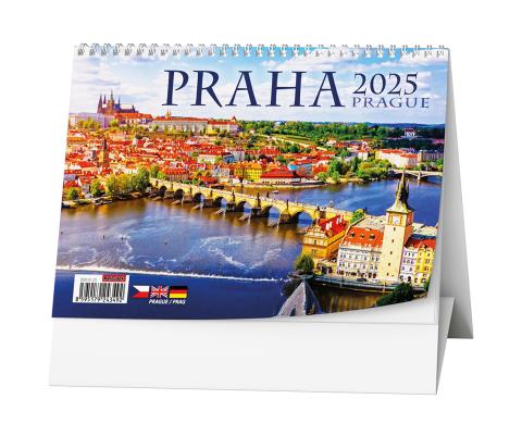 Kalendář stolní žánrový týdenní Praha BSH0