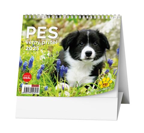 Kalendář stolní Ideál Pes věrný přítel BSL7