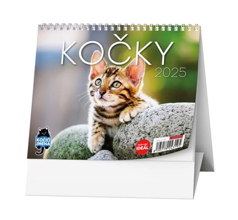 Kalendář stolní Ideál Kočky BSL9